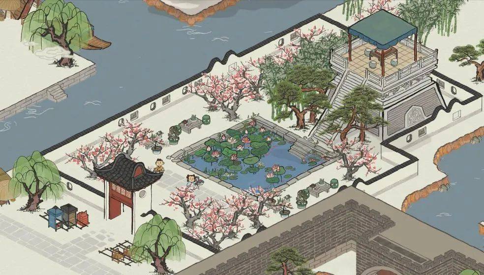 十大画质唯美古风手游可建房子,江南百景图金画轴是建筑画轴么