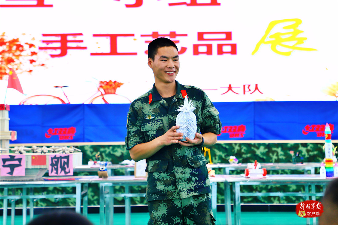 兵哥哥的创意手工,部队特色的手工艺品图片