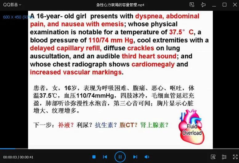 急性心衰容量管理,急性心力衰竭的容量管理