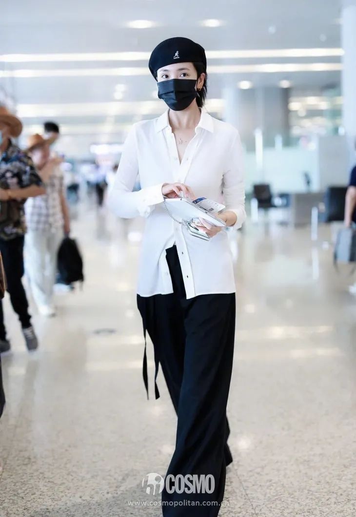 郑秀妍衬衫搭配,郑秀妍2022春夏穿搭