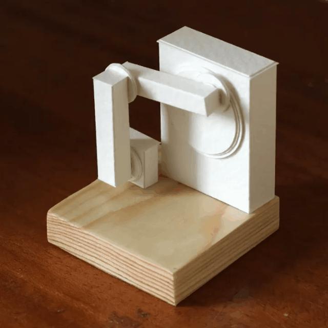 手工diy建筑模型,小丑回魂场景微缩模型手作