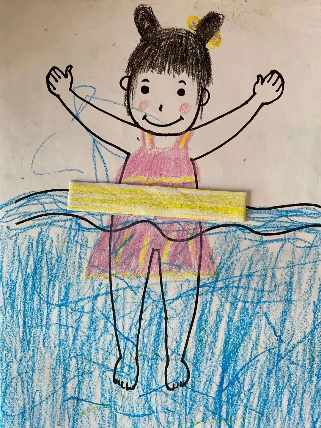 想知道孩子的世界里夏天是什么样吗？——北斗星艺术康复课程作品分享