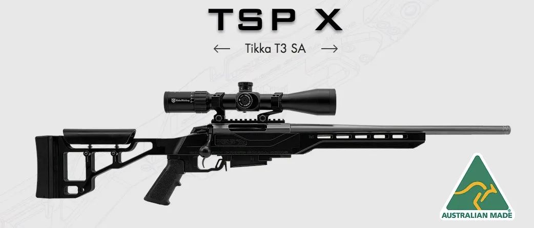 “终极射击平台”让栓动步枪更精准,多步枪兼容澳洲南的十字TSP-X「升级栓动步枪」
