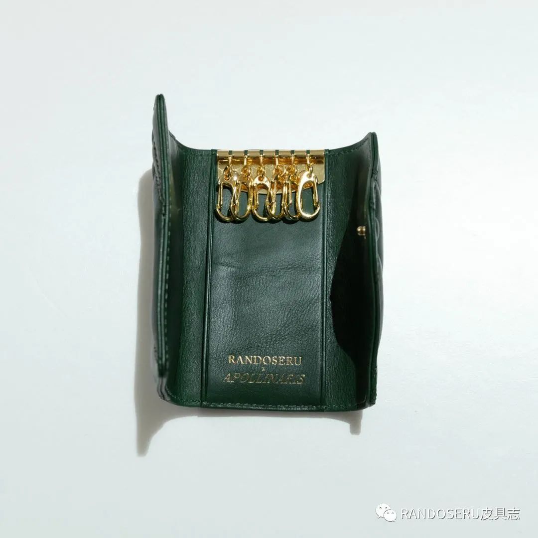 RANDOSERUXAPOLLINARIS联名|首款原创专利建筑几何切割多功能钥匙包卡包首发