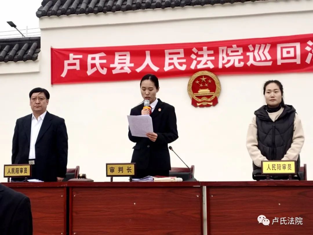 卢氏三户联保,卢氏民间借贷开庭