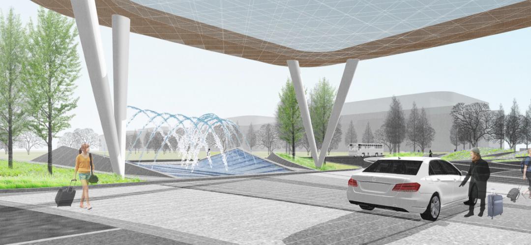 行千里江山，览京室画卷|大兴机场木棉花酒店