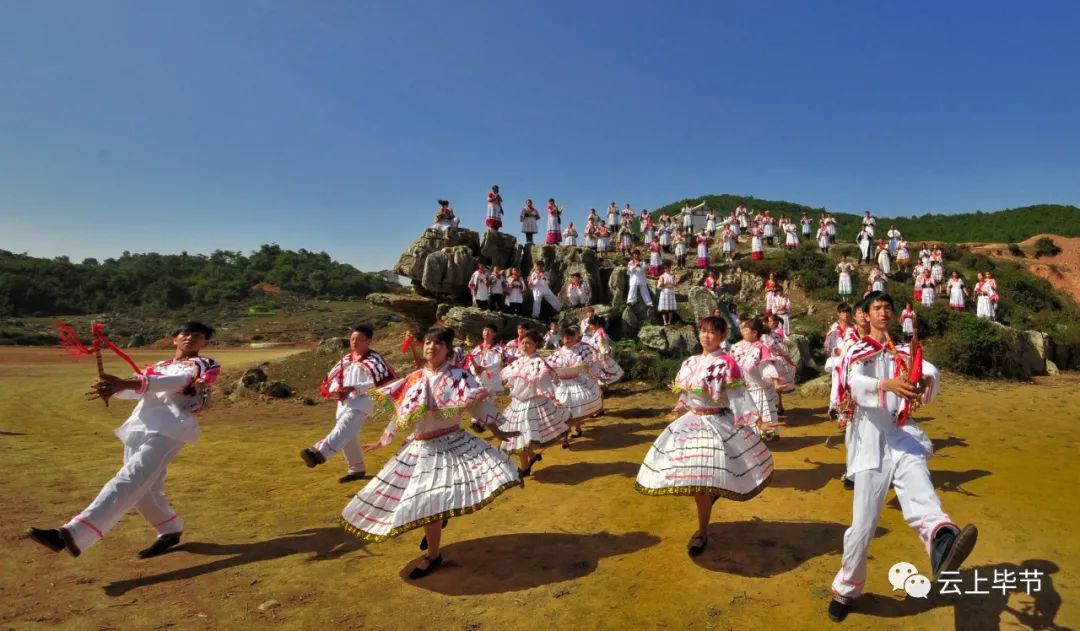 贵州威宁县苗族歌舞,威宁县春节苗族歌舞
