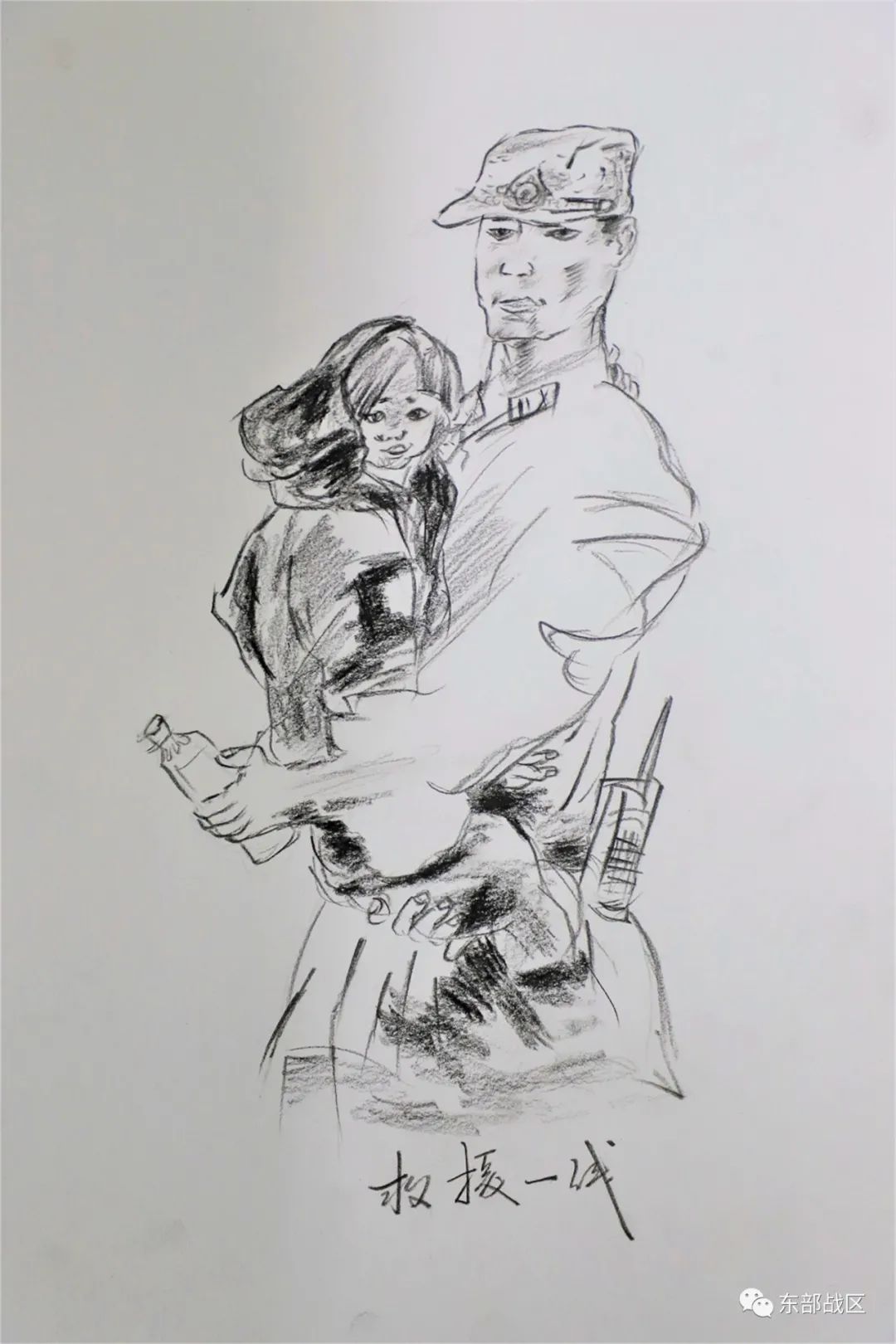 部队插画手绘简单,100张军旅手绘