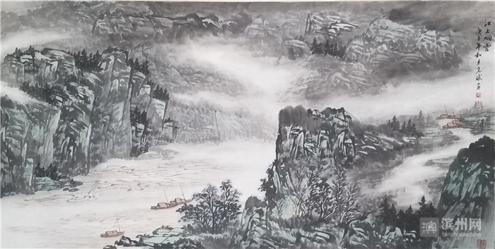 滨州书画家张元斌作品欣赏,滨州书画家作品