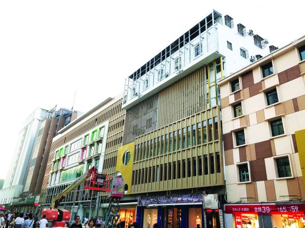 商业街改造最新进度,改造后的中天街焕然一新