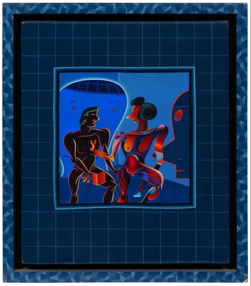 万年配角画框，被当代艺术家变成了创作的主角