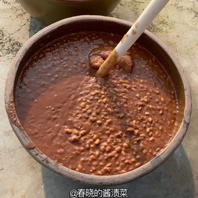 山东酱豆传统西瓜酱制作的全过程,西瓜豆酱和黄豆酱有什么不同