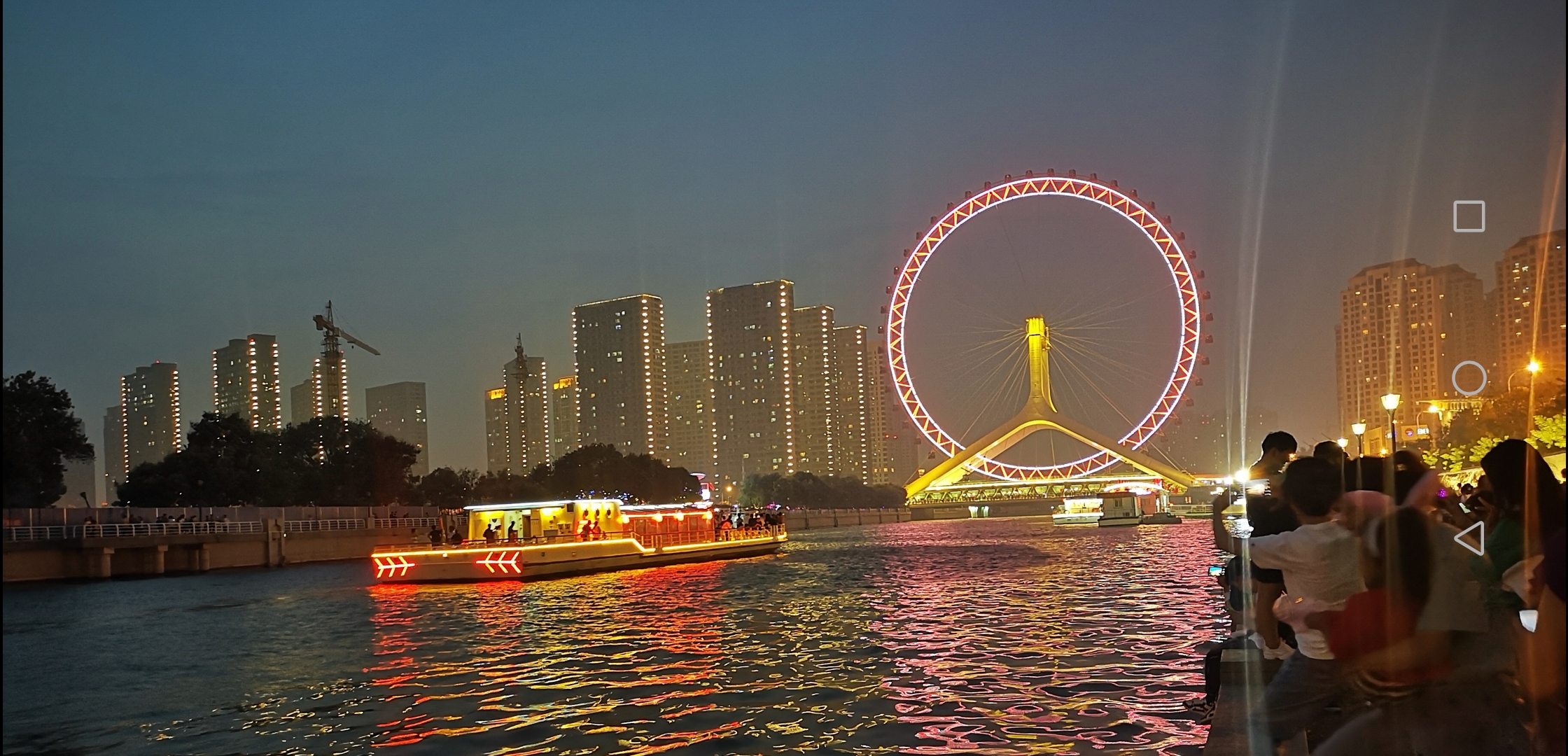 天津打卡天津之眼,去天津之眼打卡