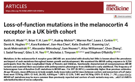 科学家发现14种导致肥胖的基因,肥胖基因原因
