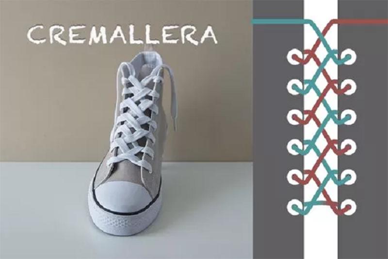 花式系鞋带简单漂亮,弹性鞋带系鞋带方法简单又好看