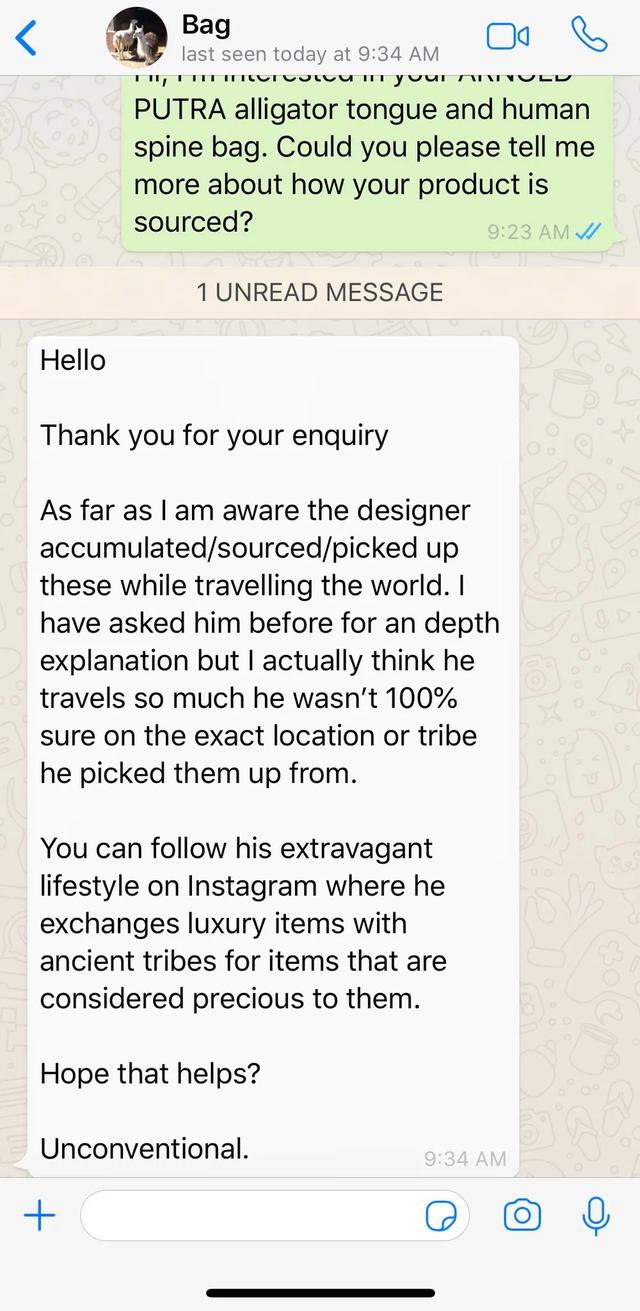 印尼富二代做手提包视频,印尼富二代用儿童脊椎造手提包