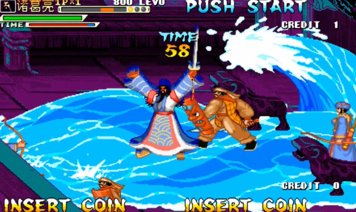 三国战纪2：国产街机的最高水准，却因关羽的凤翔烈焰刀毁了所有