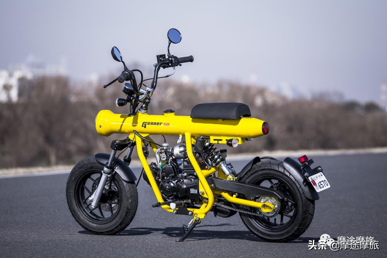 火箭筒专用小摩托,泰国产小摩托gunner50