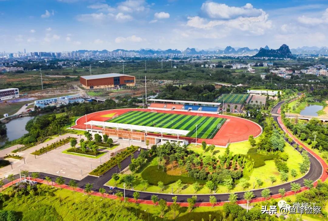 柳州园博园航拍图,柳州体育园最新规划