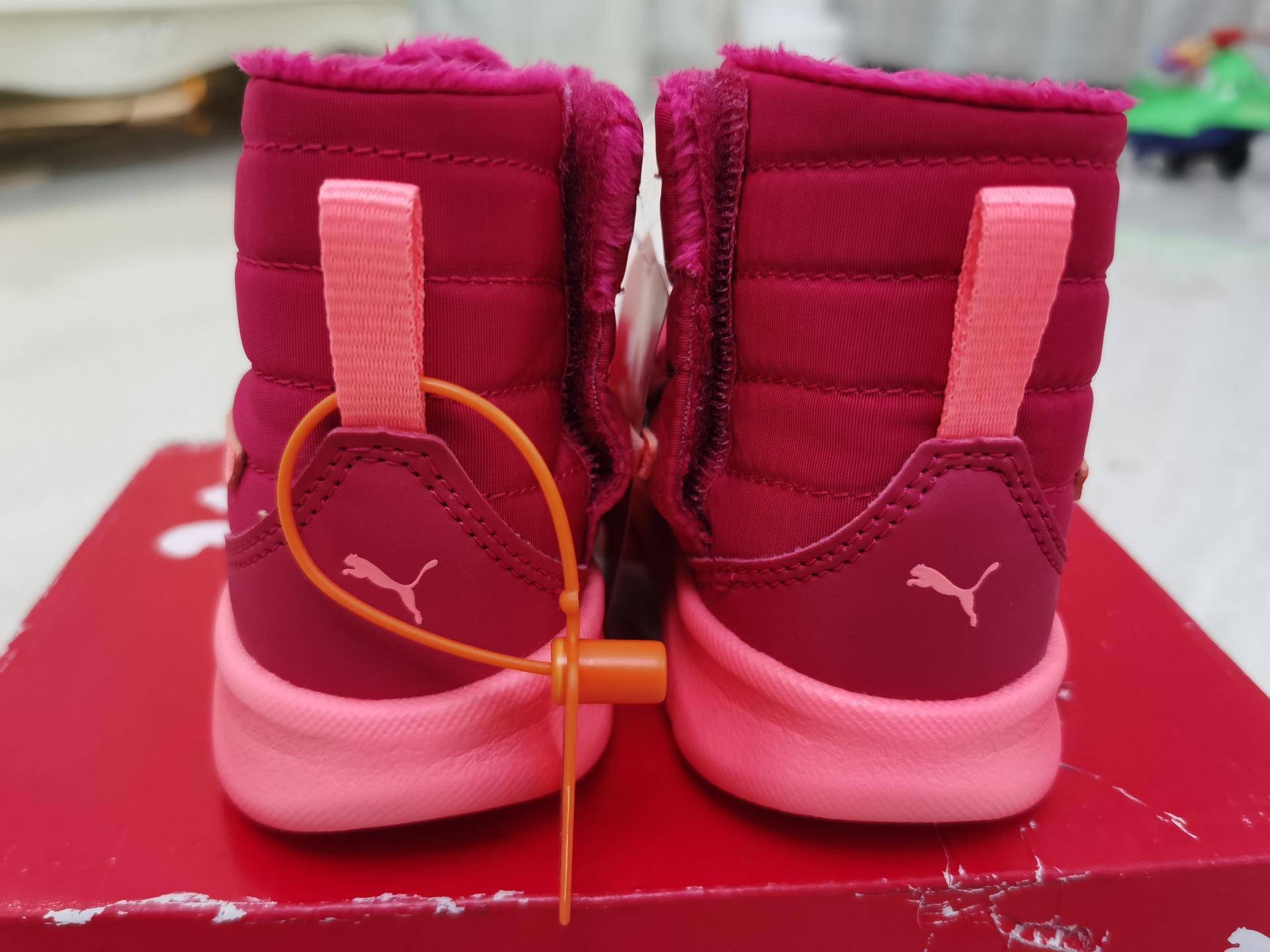 「双十一晒单」踏雪无忧：彪马小童加绒运动靴