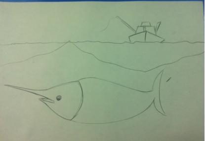 儿童画创意画鱼,儿童绘画鱼创意画