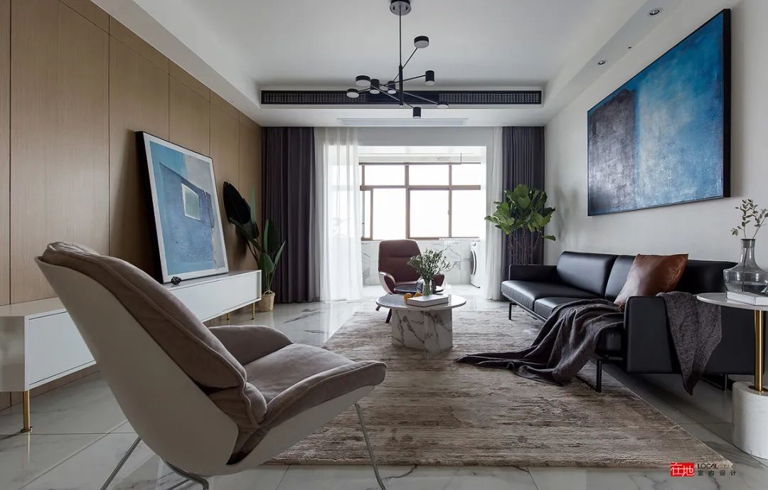 155平米现代简约风格,155平米轻奢风格