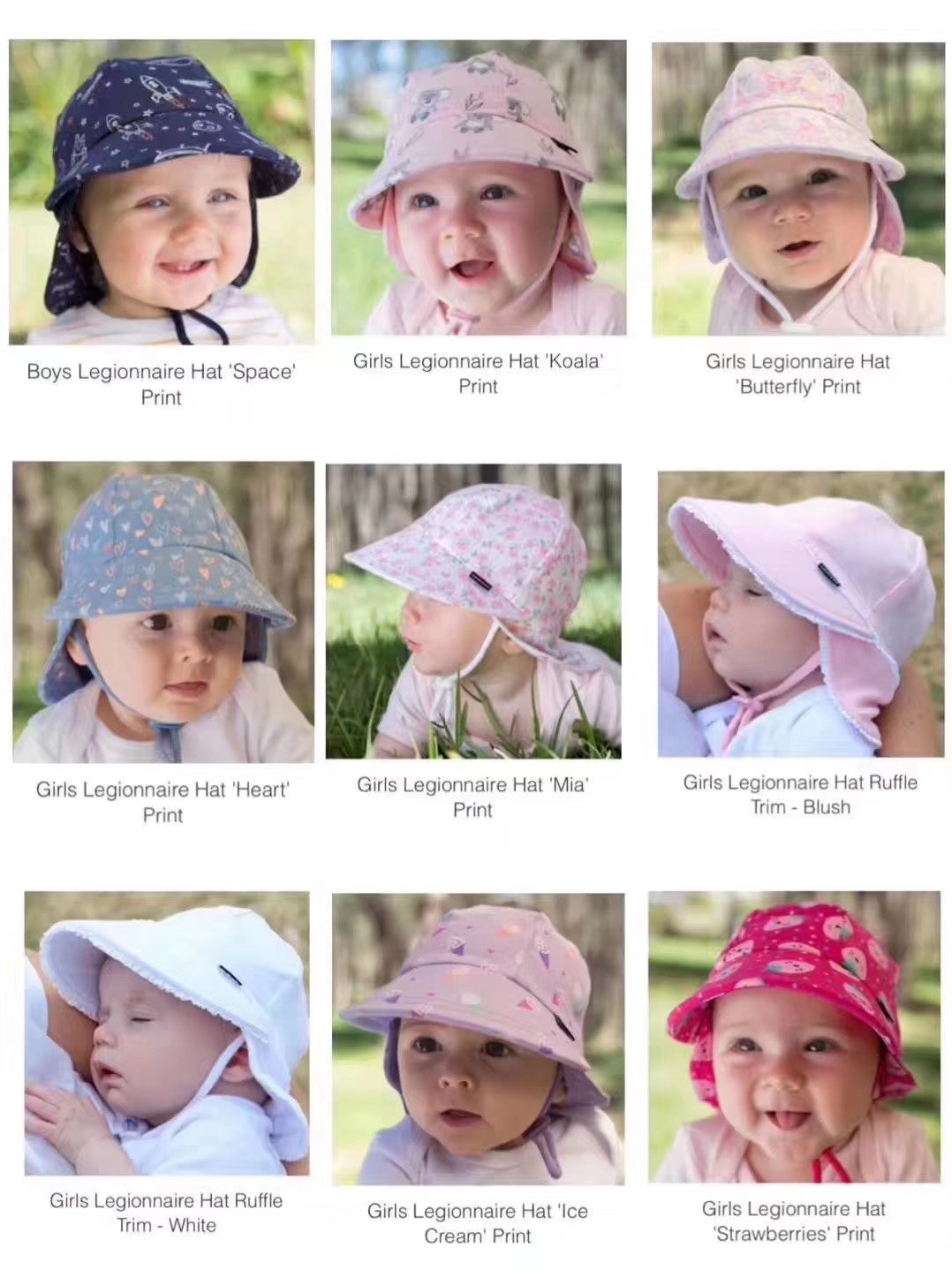 宝宝流行的防晒帽,一招教你给宝宝选防晒帽