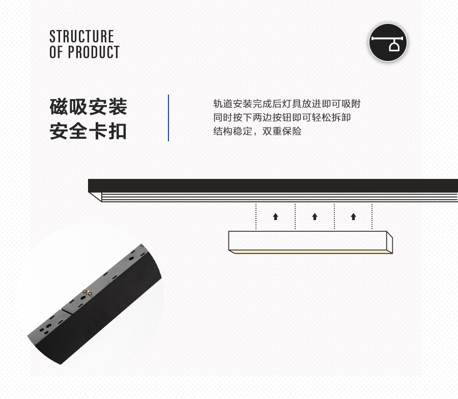 线条灯和磁吸轨道灯哪个好,现在流行的磁吸轨道灯