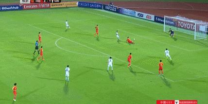 啥水平国奥3次停球失误,中国国奥vs乌兹别克斯坦角球