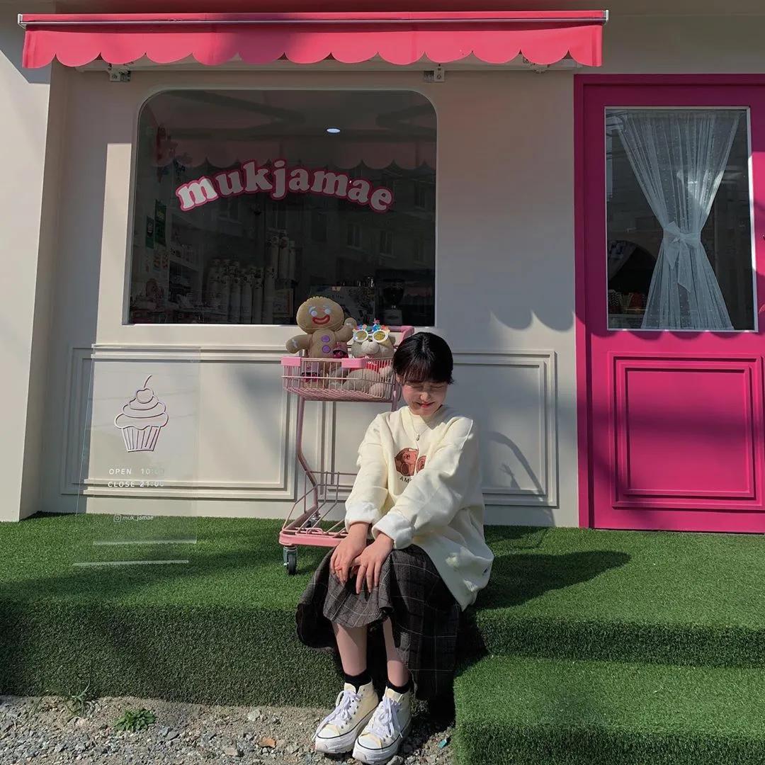 韩国爆款卫衣2021,韩国新款潮流卫衣秋天百搭款