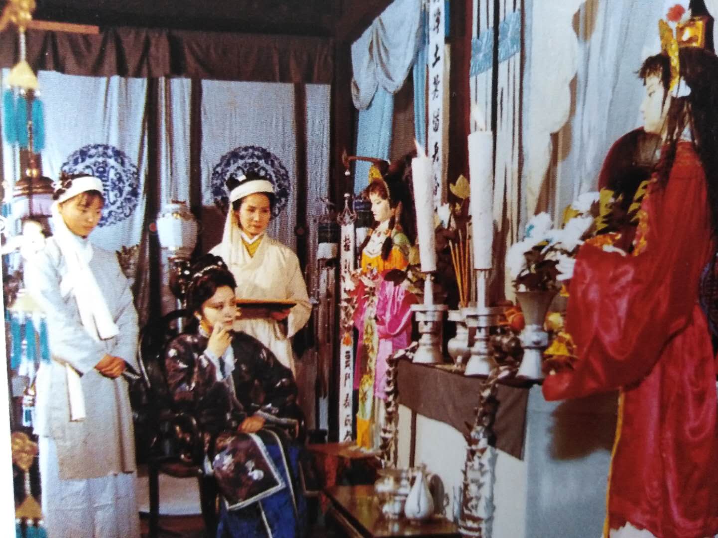 87版红楼梦杨树云造型设计,红楼梦王熙凤妆容