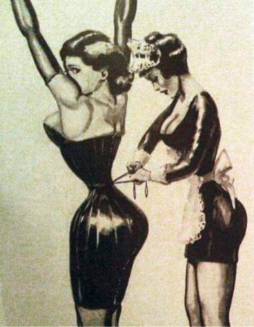 网红束腰打假,女网红束腰