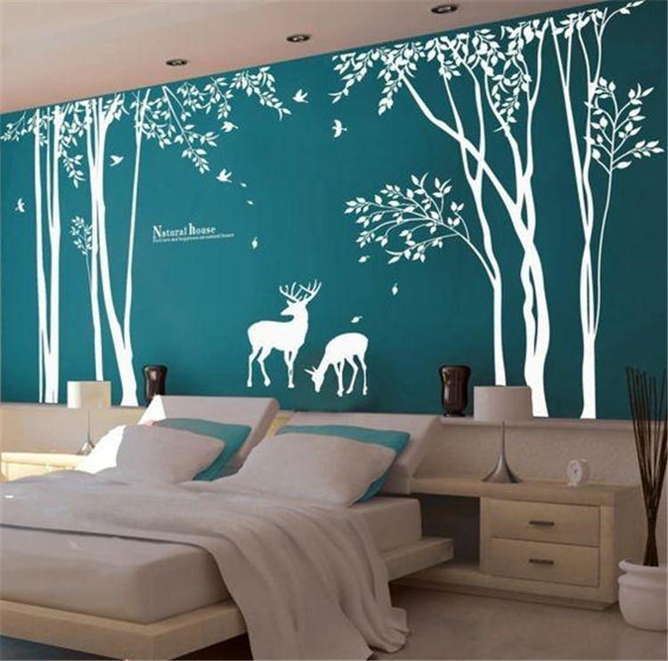 墙贴是什么材料做成的,今年流行什么墙贴壁纸