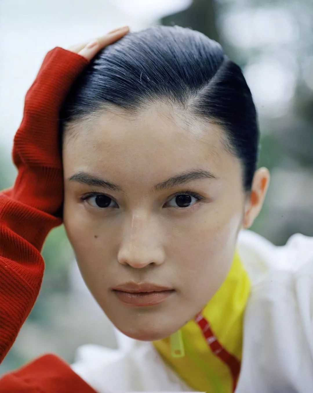 维密超模何穗健身,何穗40秒变脸