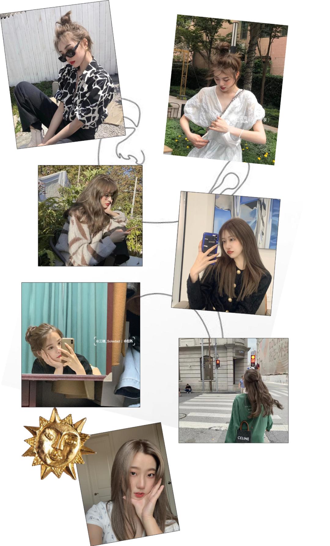 秋冬显白发色不用漂短发葡萄紫,发色秋冬显白高级染发膏短发