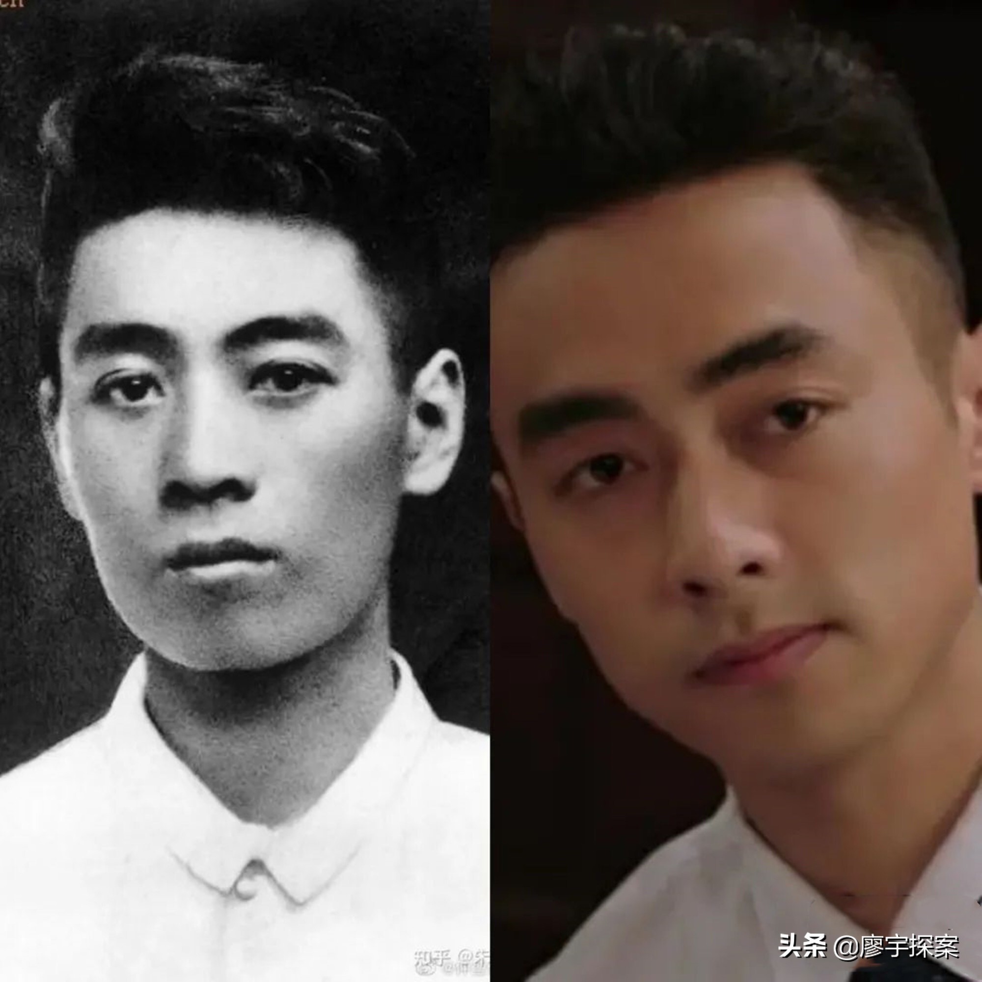 5位年轻演员演周总理，有形似，有神似，其中一位央视选得太好了