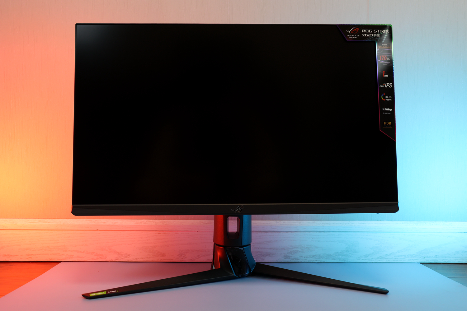 华硕绝景xg27aq和pg279q,rogxg27uq27寸4k144hz显示器