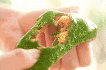 冷藏2天不变硬,柔软到拉丝的绿宝石青团外皮怎么做?