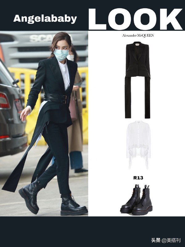 angelababy迪拜路透高定,angelababy太让人惊艳