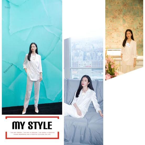 想与时尚并肩而行，不妨向周雨彤学习白色穿搭，让你美的与众不同