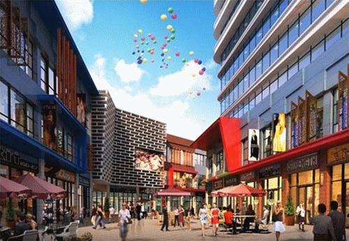 南昌中心商业街,南昌湖滨风情商业街