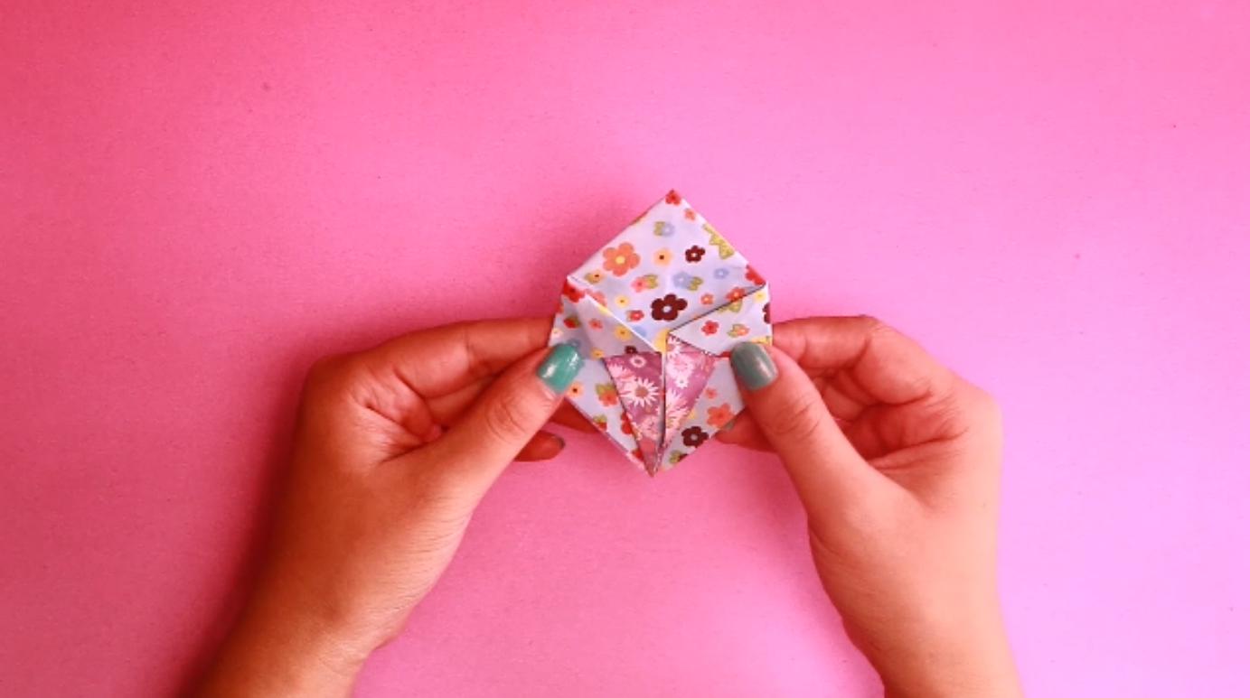 不用剪刀不用胶折纸做自行车,不用胶带不用胶水就能做出高跟鞋