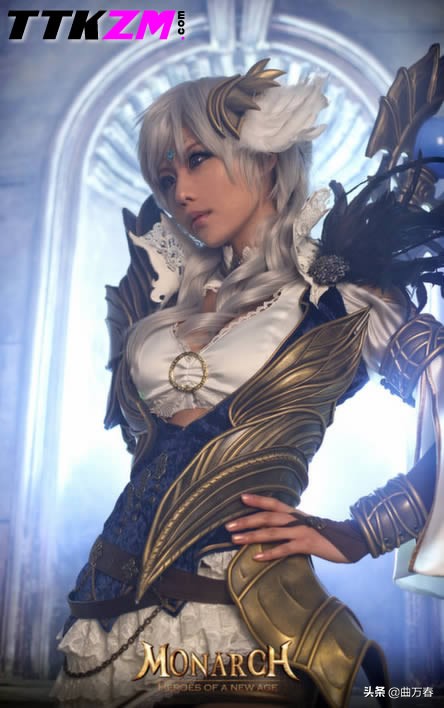 恶魔战士女王蜂cosplay,赛博朋克面罩女cosplay