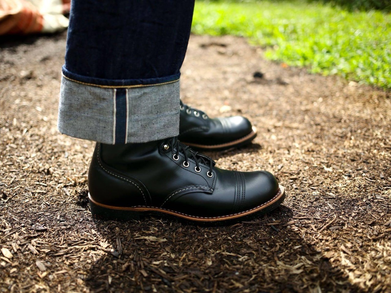 复古民族风长筒靴,工装靴推荐redwing