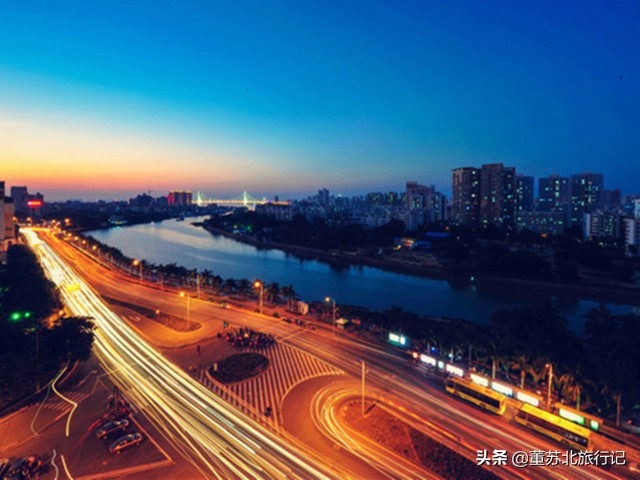 城市简介对比,海口城市航拍