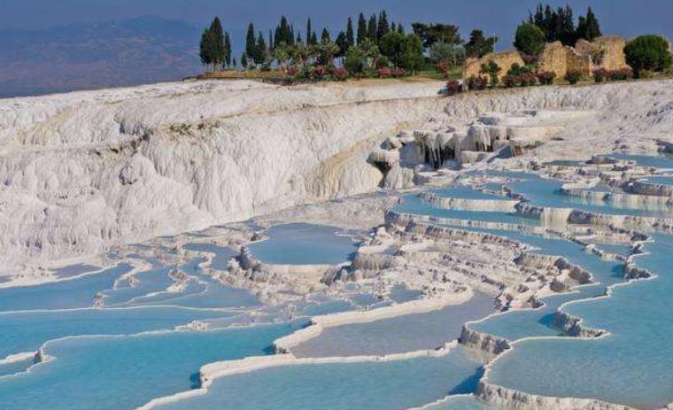土耳其温泉瀑布,土耳其治疗心脏病的温泉