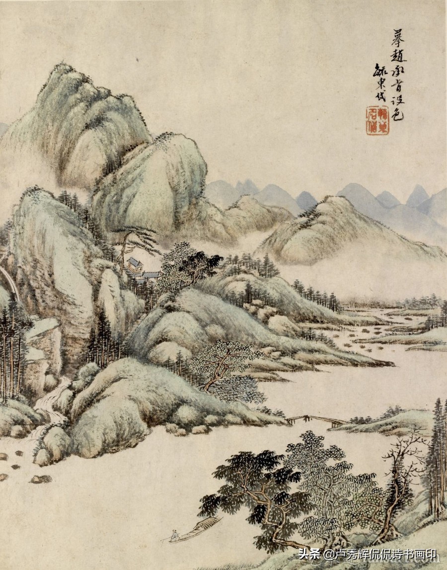 唐岱画家,唐岱山水画