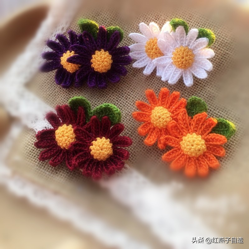 森系手工饰品编织,纯手工编织复古小饰品