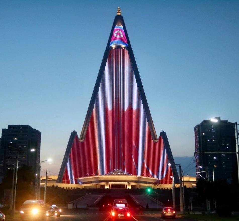 朝鲜第一高楼与韩国第一高楼,朝鲜十大高楼图片