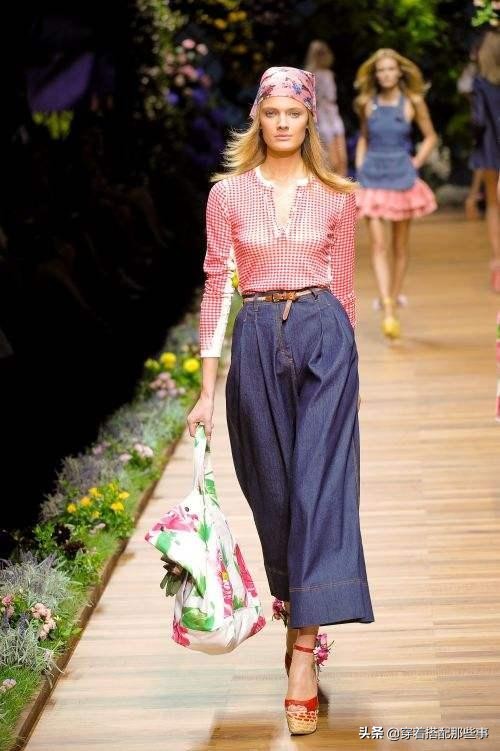 长款裙裤的时尚穿搭法则,高端裙裤搭配冬款